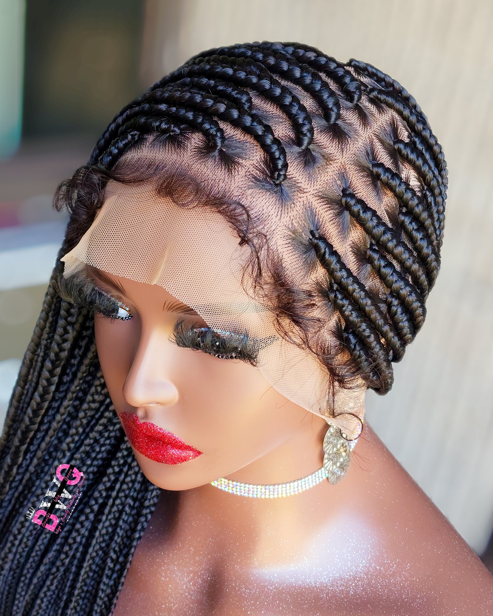 Full lace micro box braids wig – Queenbc braided wigs