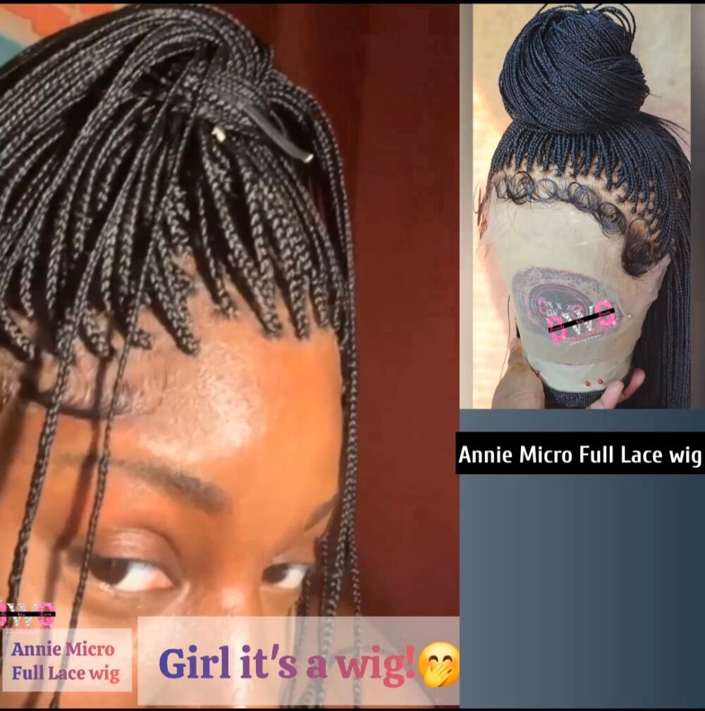 Annie Micro Box Braid - 13x6 Frontal - Image 2