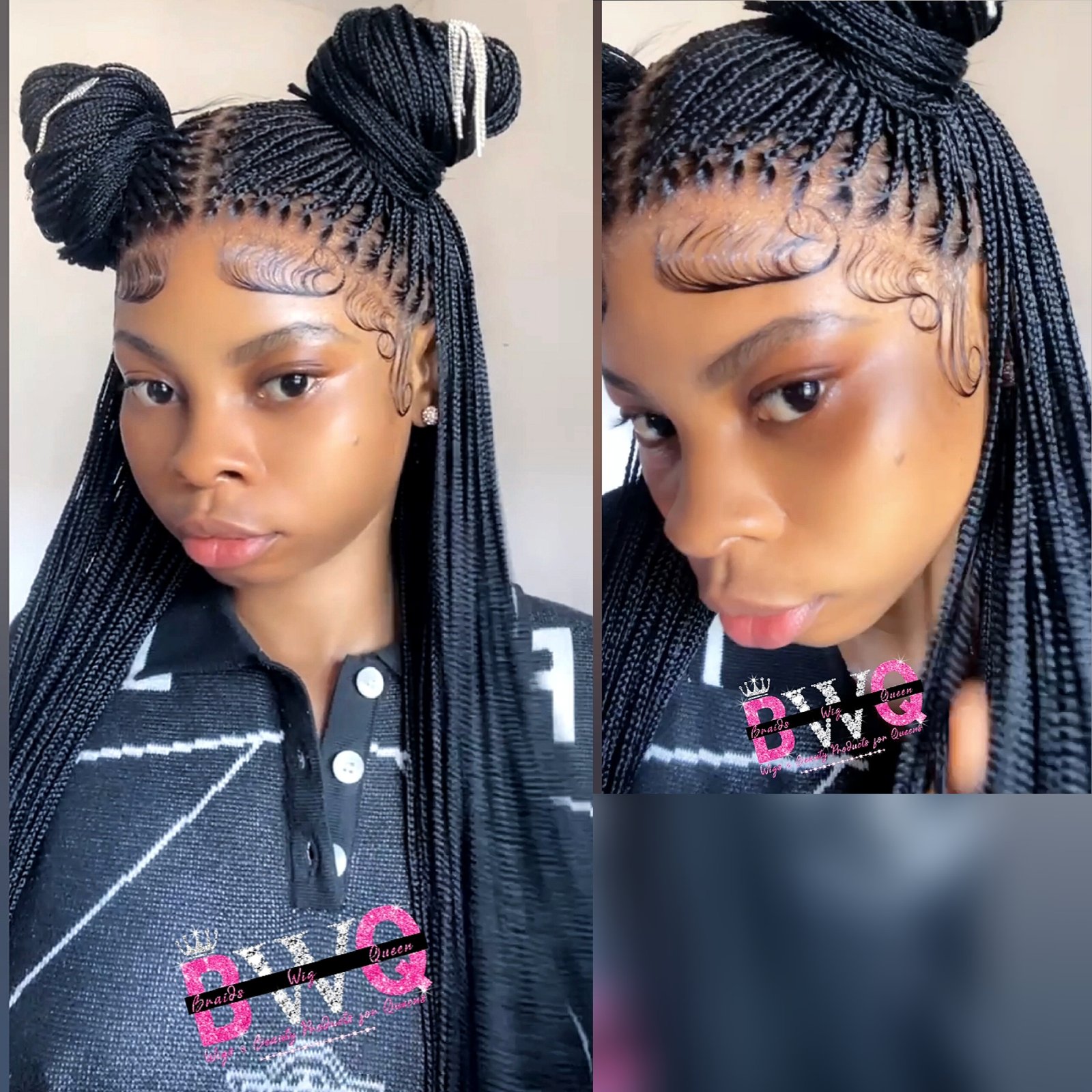 Kelly XSmall Knotless Braid - HD Full Lace (Pre-Order!)