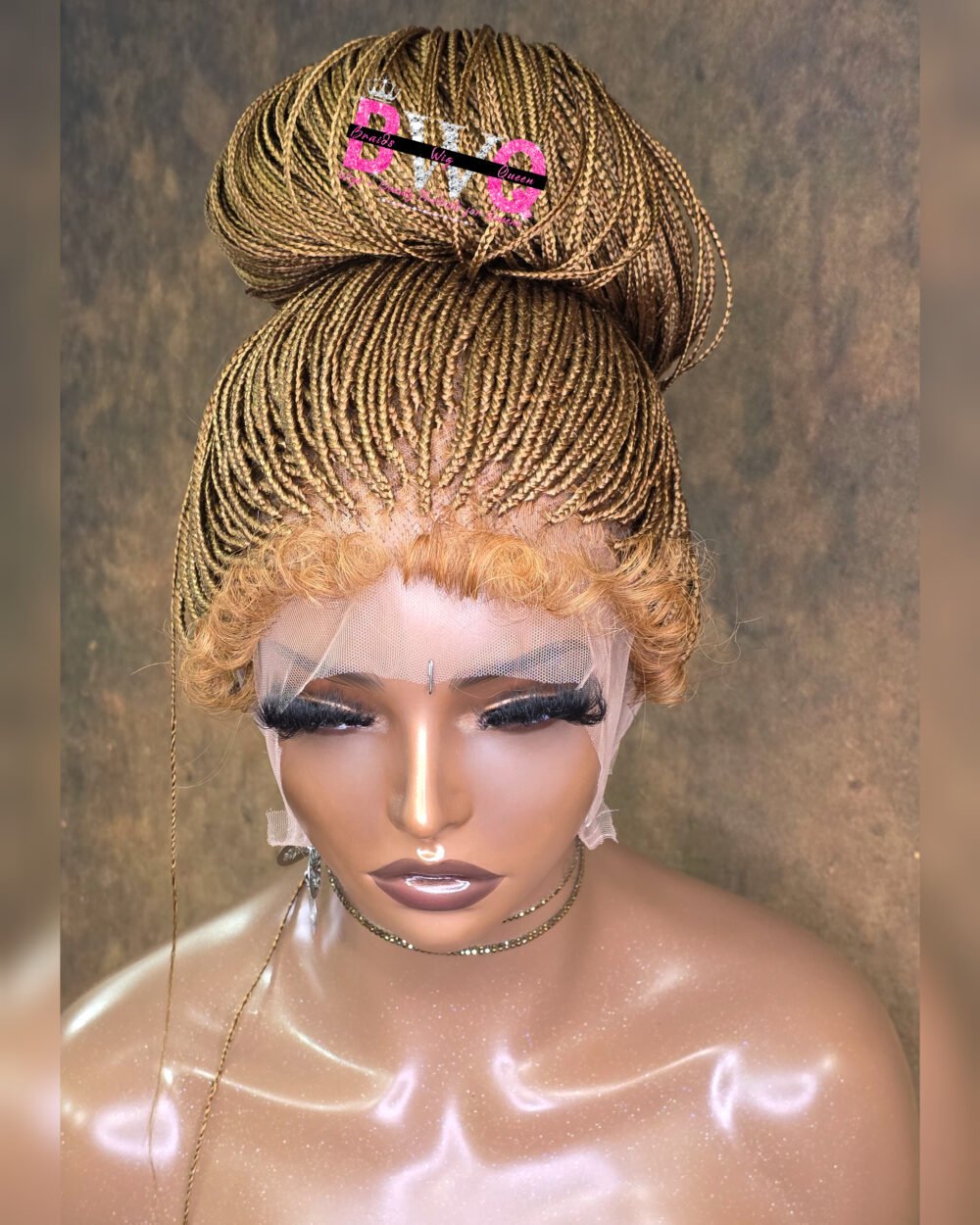 Annie Micro Box Braid - Full Lace Honey Blonde