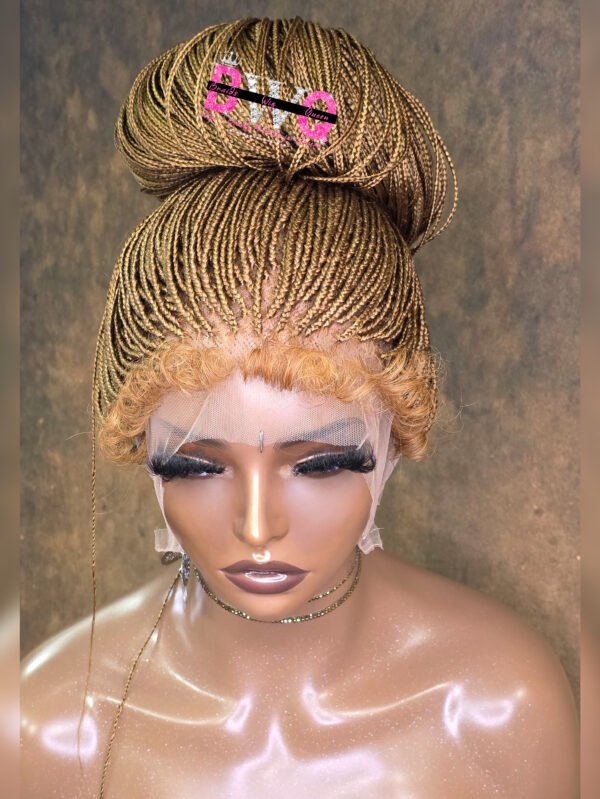 Annie Micro Box Braid - Full Lace Honey Blonde