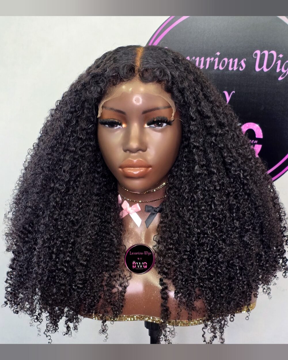 Nadine Raw Donor Glue-less Curly Hairline Wig- HD 6x6 Closure (Ready To Ship) - Image 4