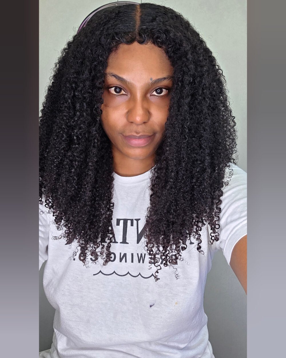 Nadine Raw Donor Glue-less Curly Hairline Wig- HD 6x6 Closure (Ready To Ship) - Image 2