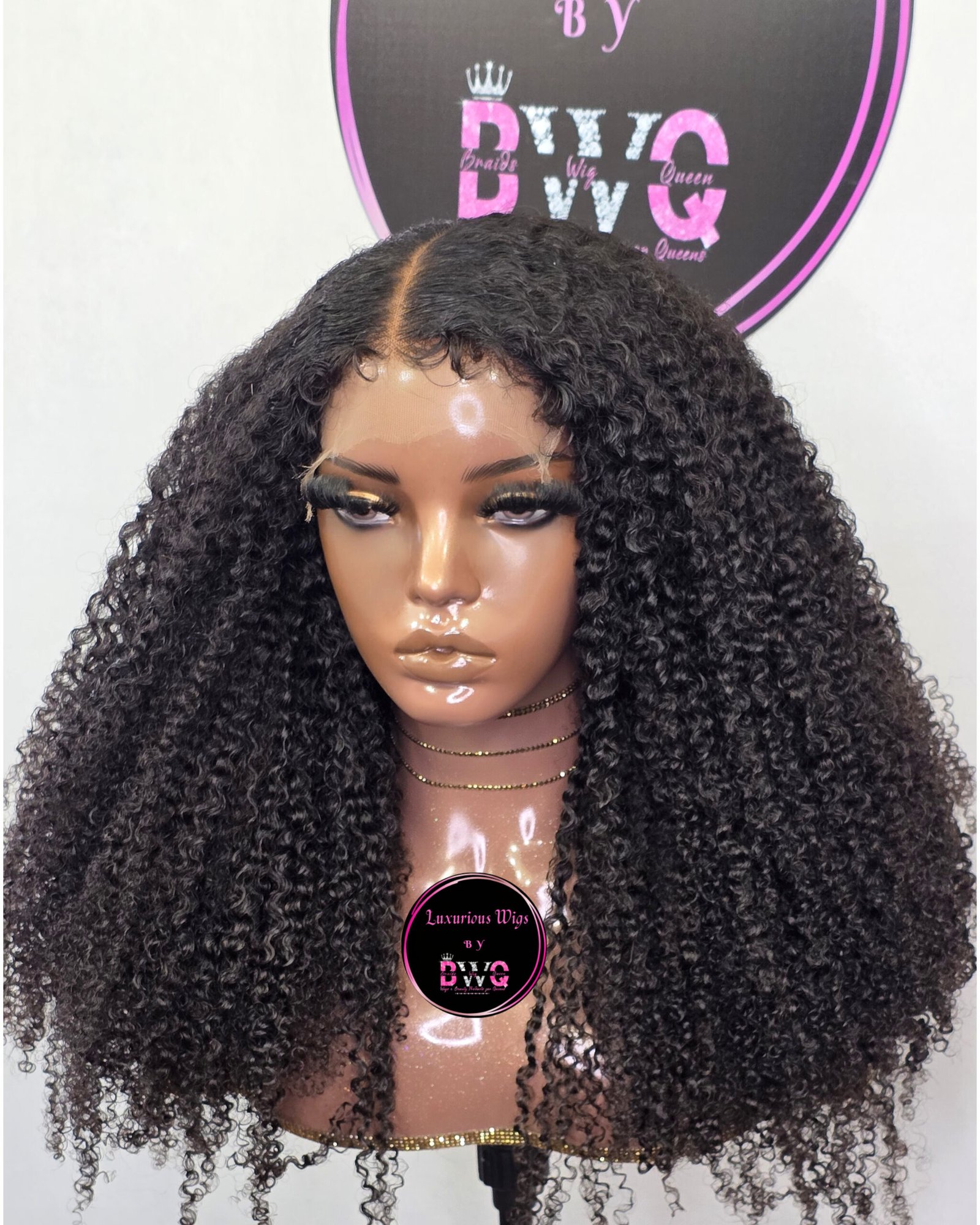 Nadine Raw Donor Glue-less Curly Hairline Wig- HD 6x6 Closure (Ready To Ship) - Image 4