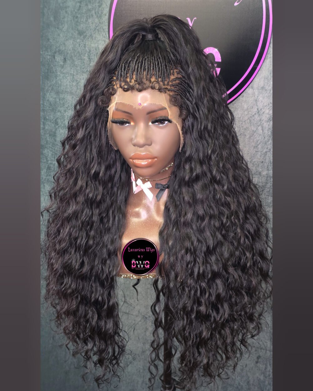 Kayla Human Hair Micro-13x6 Frontal Hybrid Micro Wig-(Ready to Ship) - Image 2