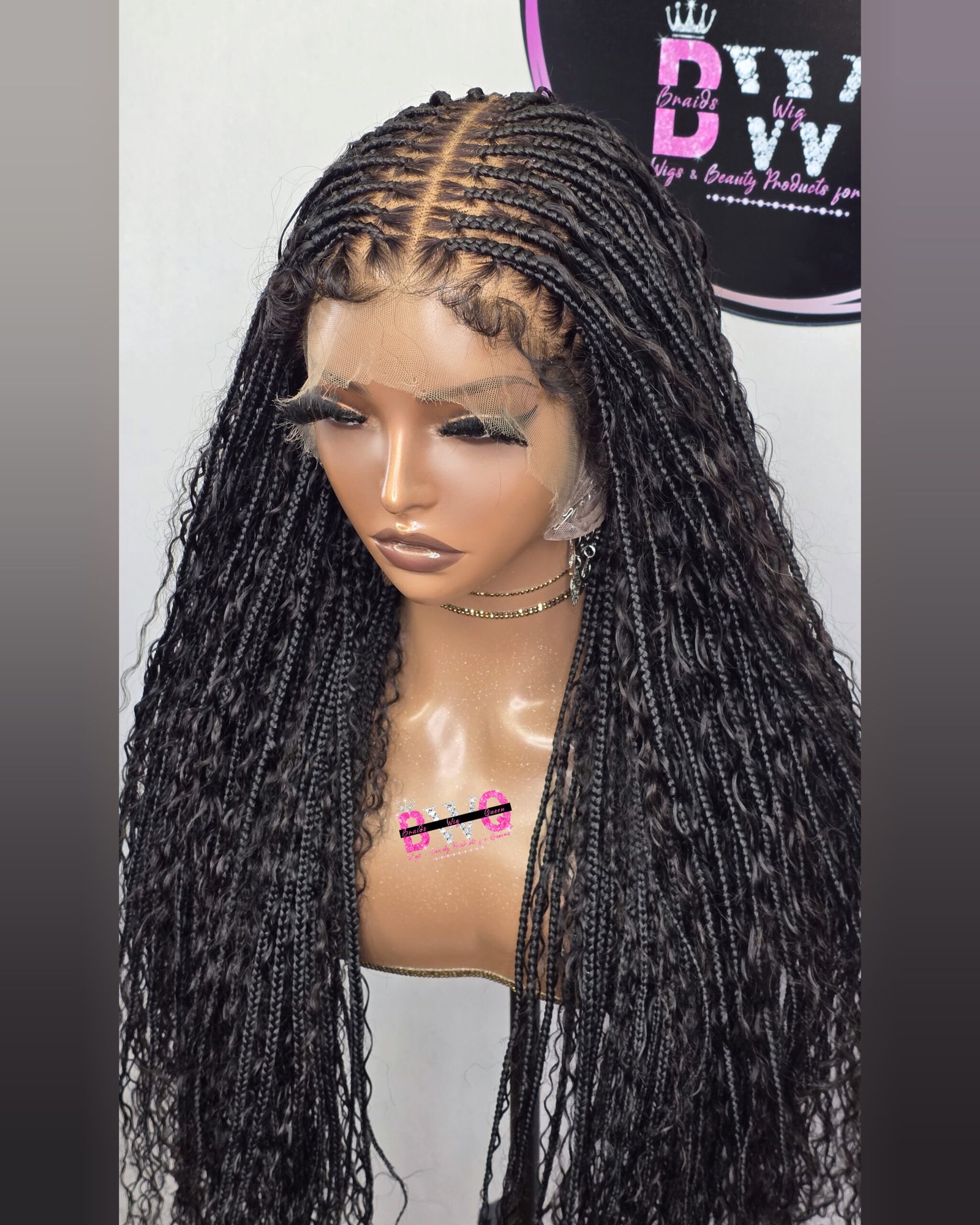 Cali Luxe Boho knotless - HD Full Lace Wig - Image 2