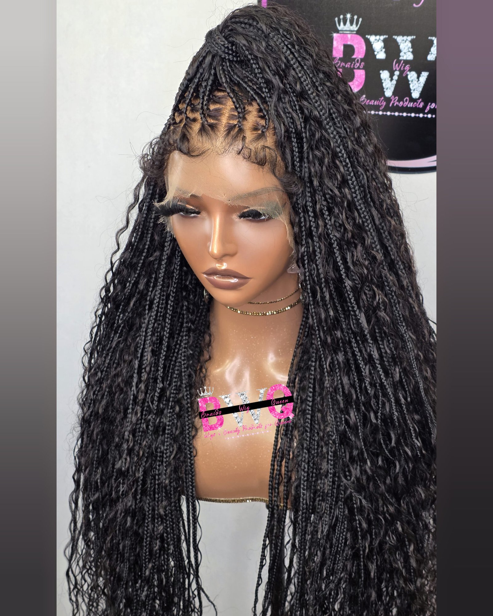 Cali Luxe Boho knotless - HD Full Lace Wig - Image 3